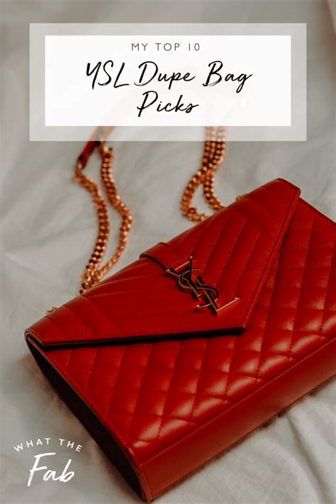 Top 10 Ysl Dupe Bag Picks You Have To See Get The Look