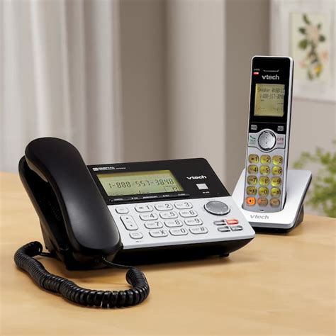 Vtech Corded/Cordless Phone System with Answering Machine | Seventh Avenue