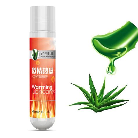 Ml Aloe Warming Lubricant Water Based Body Massage Sex Lube Lubration