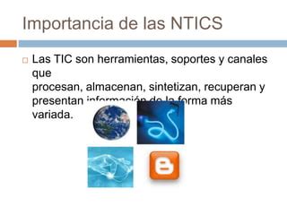 NTICS PPT