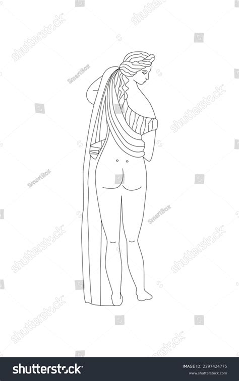 Antique Statue Ancient Sculpture Statue Naked Stock Vector Royalty Free 2297424775 Shutterstock