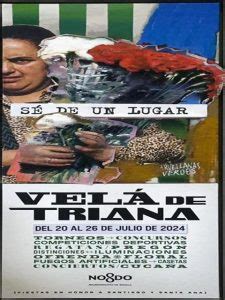 Cartel Velá de Triana 2024 Horno Al Madain S L