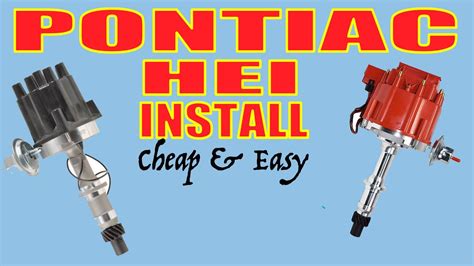 Firebird Friday How To Install Hei Pontiac Distributor From Points