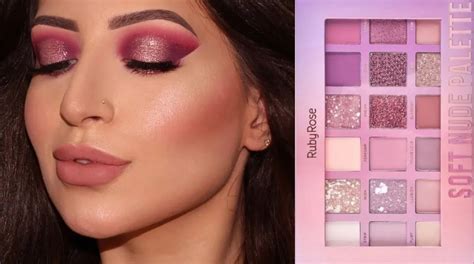 Paleta Soft Nude Ruby Rose Loja Ns