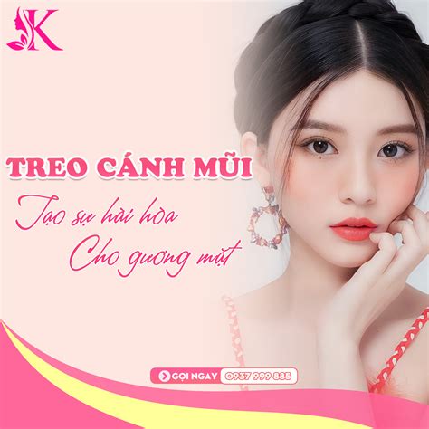 Treo cánh mũi an toàn - hài hoà gương mặt - Phẫu thuật Thẩm mỹ Bác sĩ