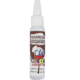 Corante Liquid Gel Marrom Extra Forte G Iceberg