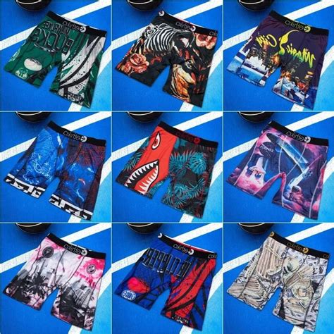 Sexy Men Underwear Boxers Fashion Printed Male Panties Lingerie Men Underpants Trunks Plus Size