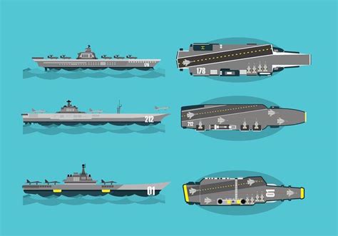 Aircraft Carrier Free Vector 127898 Vector Art at Vecteezy