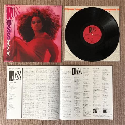 美盤 ダイアナ・ロス Diana Ross 1983年 Lpレコード ロス Ross 名盤 国内盤 帯付 Ray Parker Jr