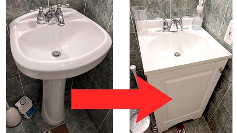 How To Replace A Bathroom Pedestal Sink Everything Bathroom