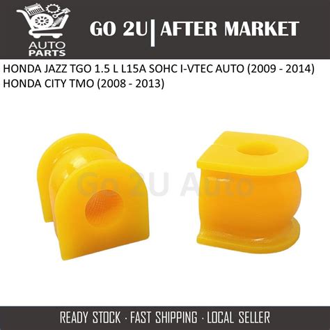 HONDA CITY TMO FRONT STABILIZER BUSH SET POLYTHENE SILICONE 51306 TMO