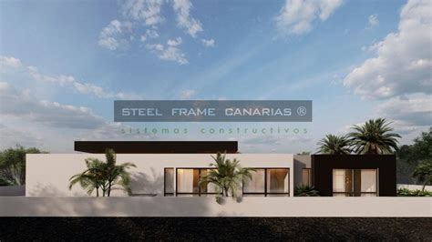 Vivienda Unifamiliar La Orotava Tenerife Steel Frame Canarias