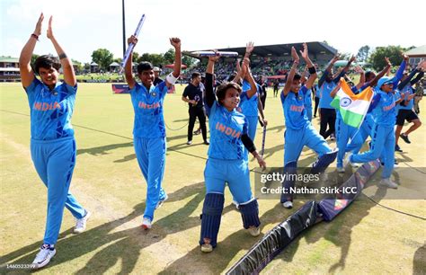 Players Of India Celebrates After Winning The Icc Womens U19 T20