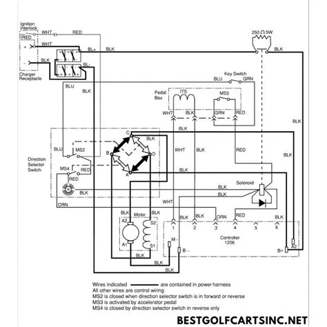 Western Golf Cart 42 Volt Wiring Diagram