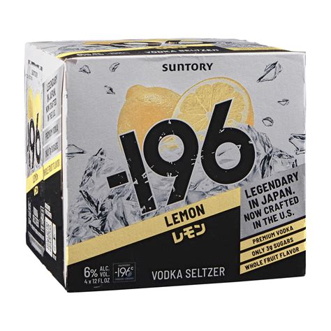 Suntory Lemon Vodka Seltzer Pk Oz Cans Applejack