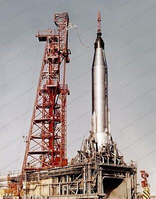 8x10 Print NASA Mercury Atlas on Launch Pad #5502777 | eBay