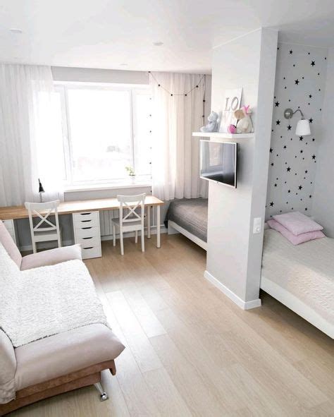 Детские с двумя кроватями - Дизайн детских | Kids bedroom decor ...