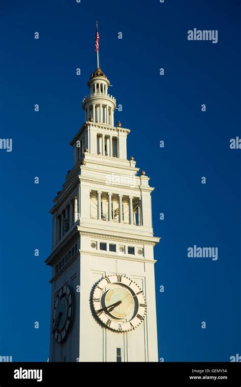 San Francisco Ferry Building, Embarcadero, San Francisco, California ...