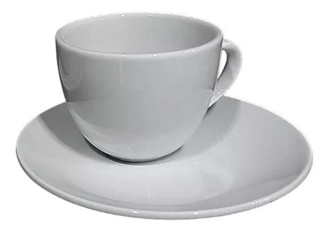 Pocillo Café 80ml Plato Tsuji Porcelana Linea 1900 X2 Pzs