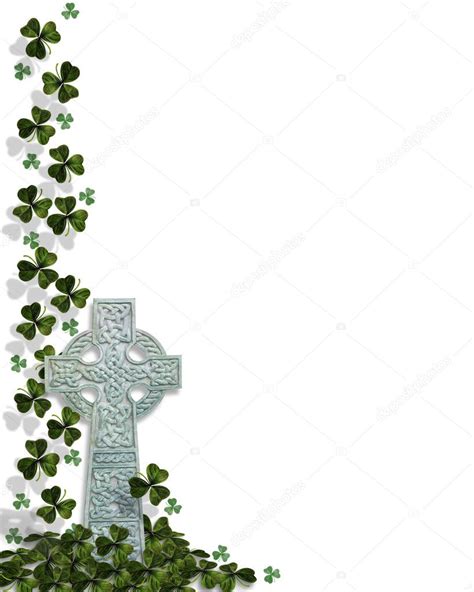 St Patricks Day Celtic Cross — Stock Photo 2062988