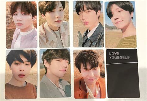 Bts Love Yourself Tear Version Y Lomo Photocards Etsy