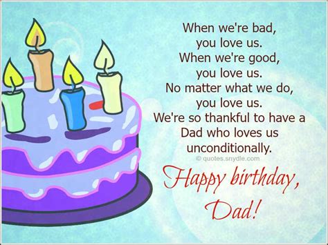 Happy Birthday Dad Quotes - Quotes and Sayings