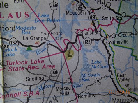 Lake Mcclure Old Map Vs New Map