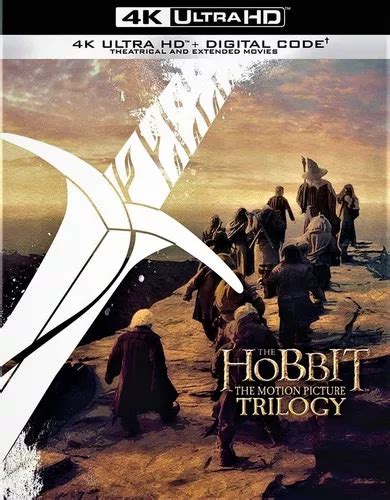 Hobbit Trilogia K Ultra Hd Blu Ray Dc Audio En Espa Ol Cuotas