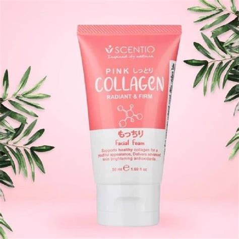 Sữa Rửa Mặt Dưỡng Trắng Và Sáng Mịn Da Scentio Pink Collagen Radiant