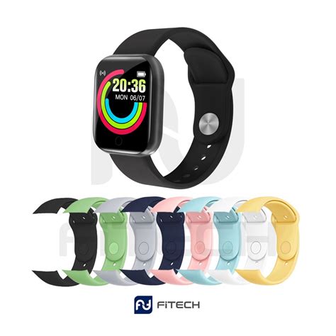 Jual Fitech Strap Smartwatch D20 D20s Y68 Y68s Shopee Indonesia