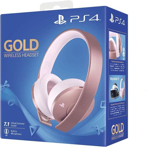 PS4 Gold Wireless Headset (Rose Gold) | Gaming Headsets | Gaming ...