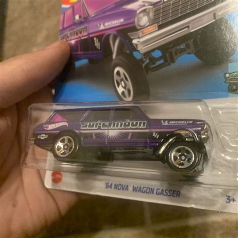 Mattel Toys Hot Wheels Hw Gassers Nova Wagon Gasser Purple Poshmark