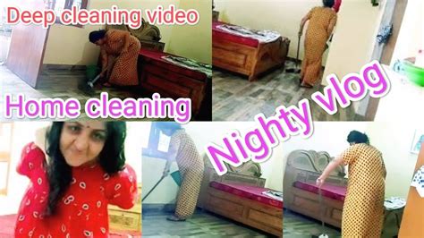 Nighty Vlog🥰cleaning Vlog🤗deep Cleaning Video 😍indian Housewife