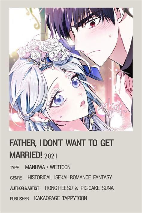 Manhwa Father I Dont Want To Get Married 2021 Mangá Romance