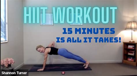 Cardio Blast With A 15 Min Hiit Workout Youtube