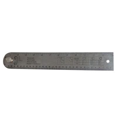 Protractor With Scale Mm For Angle And Length Measurement