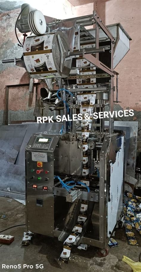 V Single Phase Namkeen Pouch Packing Machine Automation Grade