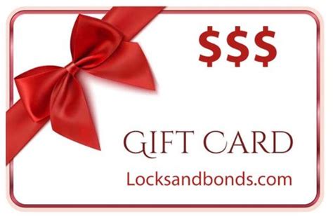 Gift Card - Locks & Bonds