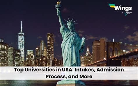 Top Universities in USA 2024: Intakes, Eligibility, and More for Higher ...