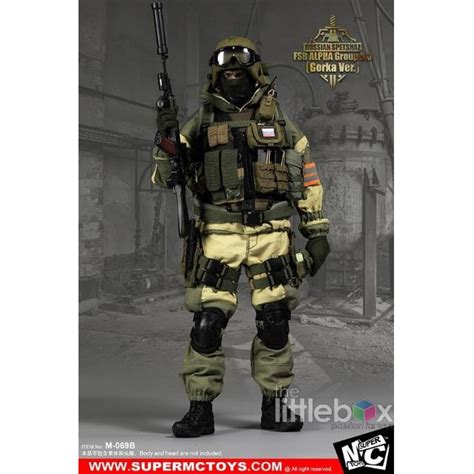 SuperMCTOYS 1 6 Russian Spetsnaz FSB Alfa Group 3 0 Gorka Ver M