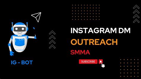 Automated Outreach Instagram DM SMMA YouTube