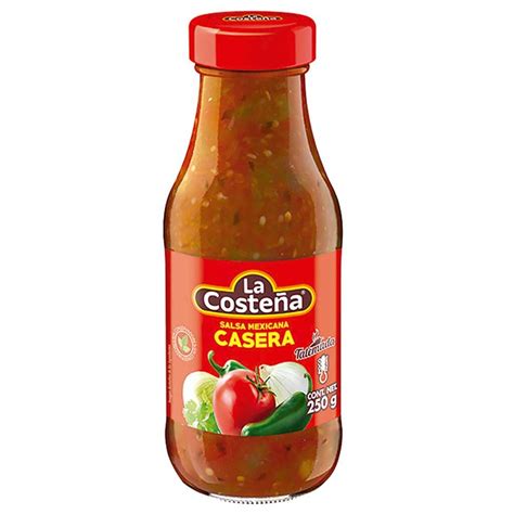 Salsa Mexicana Casera La Costeña 250 Gr Frasco Soriana