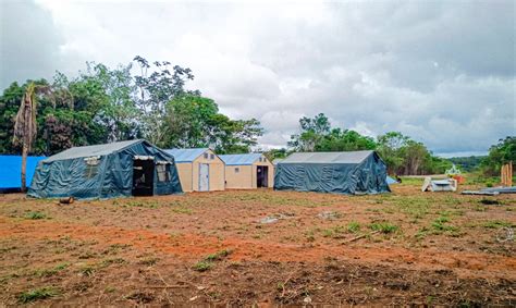 For A Tarefa Do Governo Federal Na Terra Yanomami Implanta Base Em