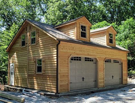 One Car Garage Kit With Loft