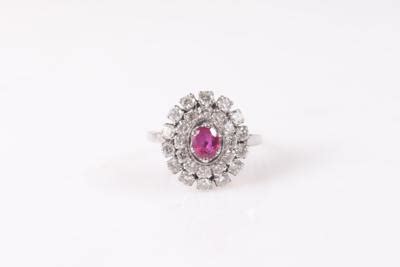 Brillant Rubin Ring Schmuck Und Uhren Startpreis Eur