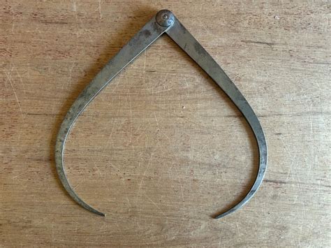 Machinist Caliper Inside Outside Hermaphrodite Lot Of Vintage