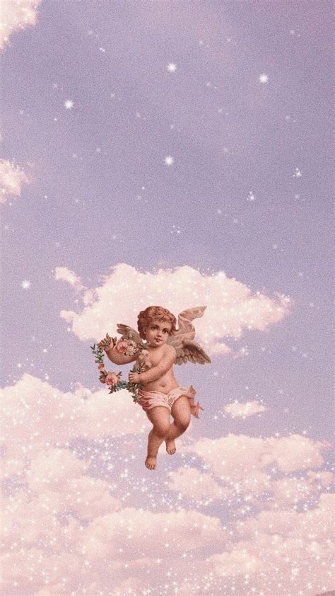 Wallpaper Angel Wallpaper Cute Wallpapers Iphone Wallpaper Vintage