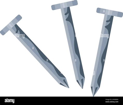 Iron Nails Stock Vector Images Alamy