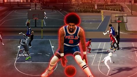 JULIUS ERVING CRAZY CONTACT DUNKS AT THE PARK NBA 2K19 SLASHER MIXTAPE