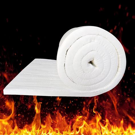 Amazon Ceramic Fiber Blanket Fireproof Insulation Baffle Rated